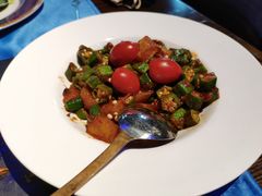 秋葵炒土豆-甘尼仕印度餐厅爵士酒吧(阳春巷店)