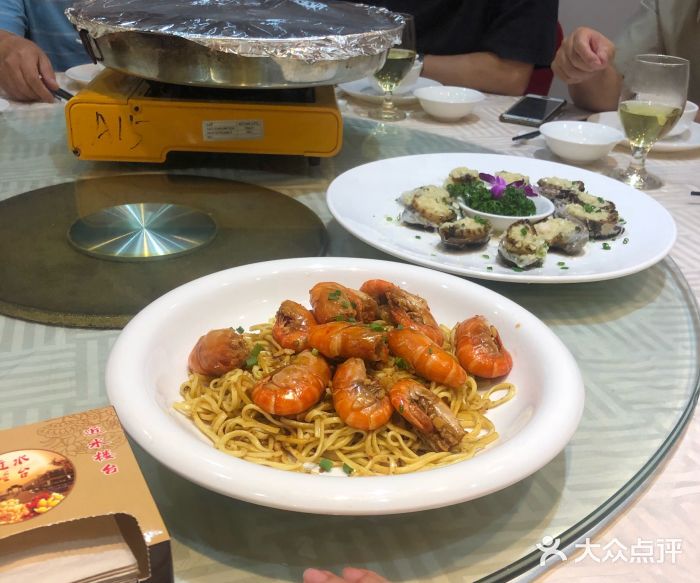 近水楼台园林食府-罗氏虾伊面图片-韶关美食-大众点评网