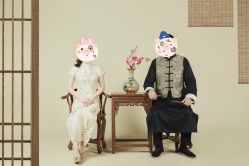 -时光纪亲子全家福照相馆(静安店母女写真父母纪念照)
