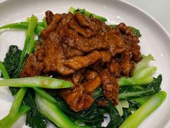 芥兰牛柳-大鸭梨烤鸭(石佛营店)