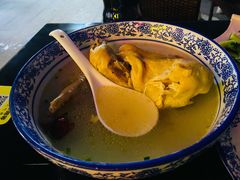农家草鸡汤-七的湖·晚芳亭·阳澄湖农家菜·大闸蟹(莲花岛店)