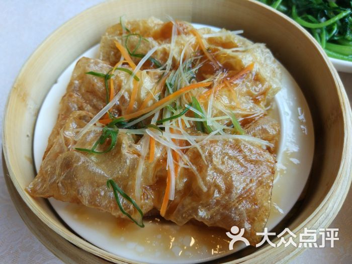 岳来岳好粤菜馆(长宁龙之梦店)鲍汁鲜竹卷图片 - 第2张