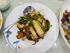 五花肉烧笔管-良友·海鲜青岛菜(五四广场店)