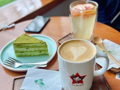 抹茶蛋糕-雕刻时光咖啡馆(交大店)