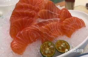 Selected Salmon Meat