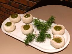 蒜蓉罗勒白蘑菇-义气烤肉餐吧(大族广场店)