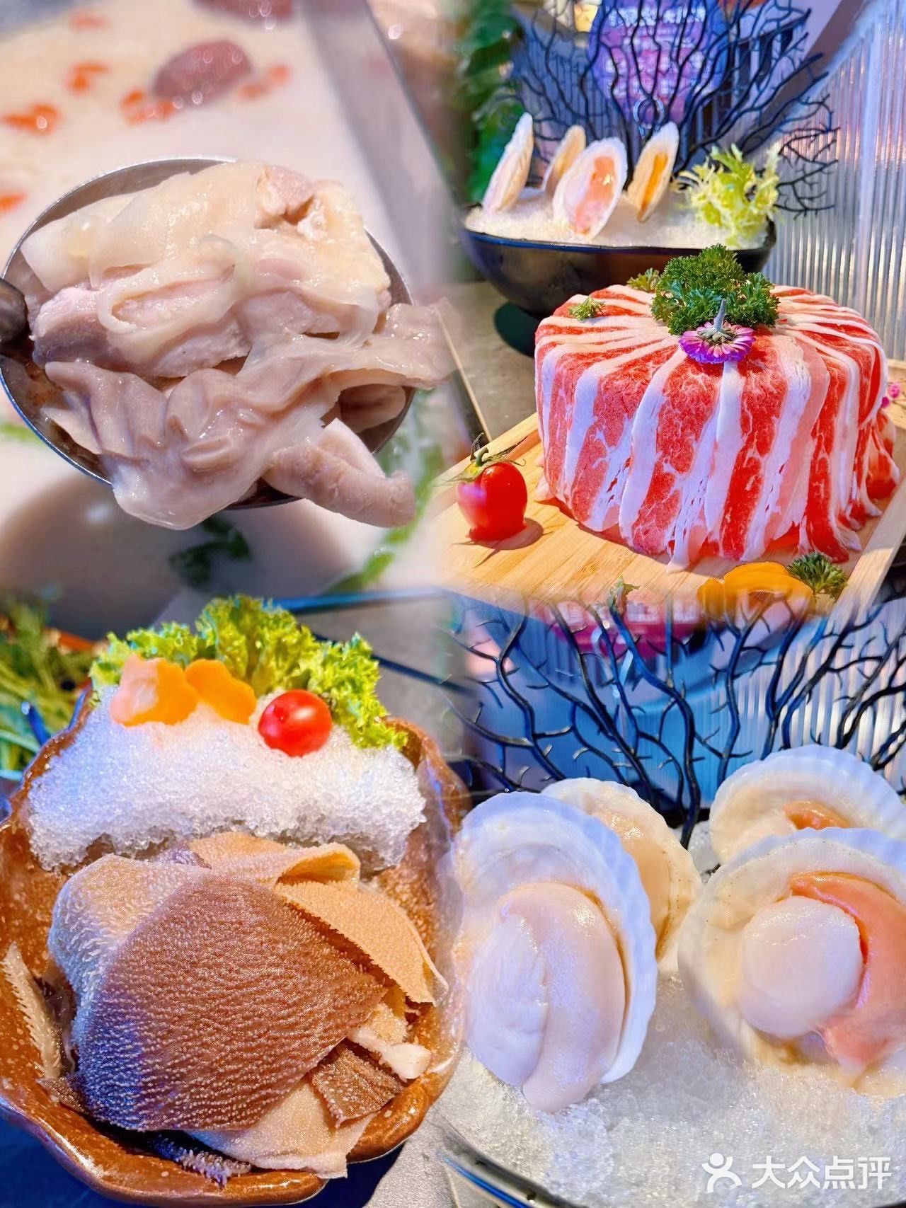 食材新鲜味道佳的精致火锅