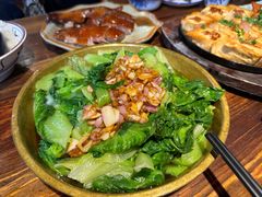 红葱头淋生菜-桃姐农庄老字号(从化温泉店)
