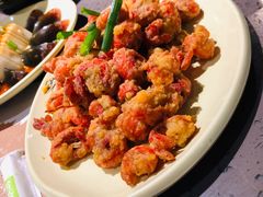 咸蛋黄焗虾球-一棠龙虾•王牌虾球(楚河汉街店)