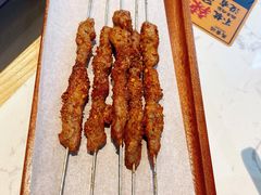 钢钎羊肉串-馬香远蘭州牛肉面(武汉群星城首店)