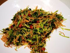 巧拌豆苗-四季民福烤鸭店(王府井灯市口店)