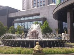 喷泉-南通绿洲国际假日酒店全日餐厅