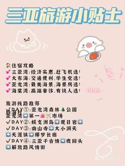 三亚本地人带你吃喝玩乐
