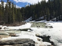 -阿萨巴斯卡瀑布观景点