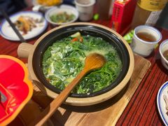 鸡汤窝蛋桑叶-沙胆彪炭炉牛杂煲(上海日月光广场店)