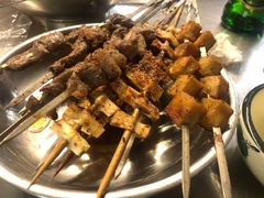 羊肉串-水泊梁山清真铁锅炖鱼(华苑店)