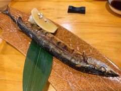 烤秋刀鱼-鮨清日本料理