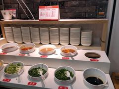 自助调料区-为什么牛潮汕牛肉火锅(万胜广场店)
