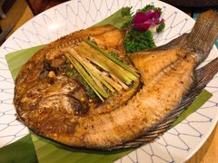 香茅草烤罗非鱼-紫滇源云南生态菜(丹凤街店)