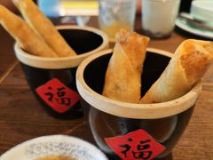 农家咸肉三鲜春卷-佬泰丰斋· 乌镇茶食餐厅