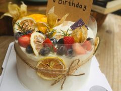 丰收季节森系动物奶油水果蛋糕-艾加柒克蛋糕茶歇甜品台(春熙路店)