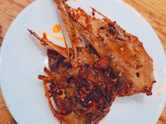 主打的干锅鸭头-安诚居干锅鸭头(八角店)
