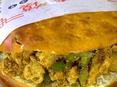 孜然夹馍-老字号杨坡红油米线腊汁肉夹馍(东四道巷店)