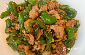 Clear-style Pepper Stir-fried Pork