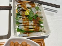 秋葵拌沙虫-黑明餐厅(白鹭洲店)