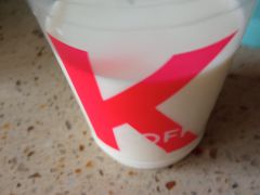 蛋挞布丁珍珠奶盖奶茶-肯德基(大兴火车站店)