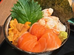 海胆三文鱼蟹腿饭-札幌二条市场 大矶(本店)