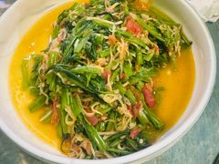 酸笋炒空心菜-浩海火烧云傣家菜(京广店)