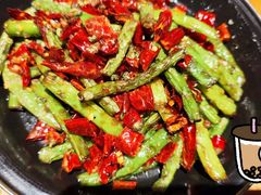 干煸四季豆-十三式重庆江湖菜(金茂览秀城店)
