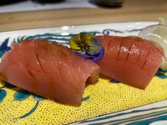 蓝鳍金枪鱼手握-鲔吞·和牛寿喜烧(闵行区绿瘦酒店)