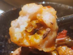 干贝咸蛋黄虾滑-哥老官重庆美蛙鱼头(西湖银泰十一哥店)