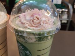 桃红抹茶星冰乐-星巴克(北京建威大厦店)