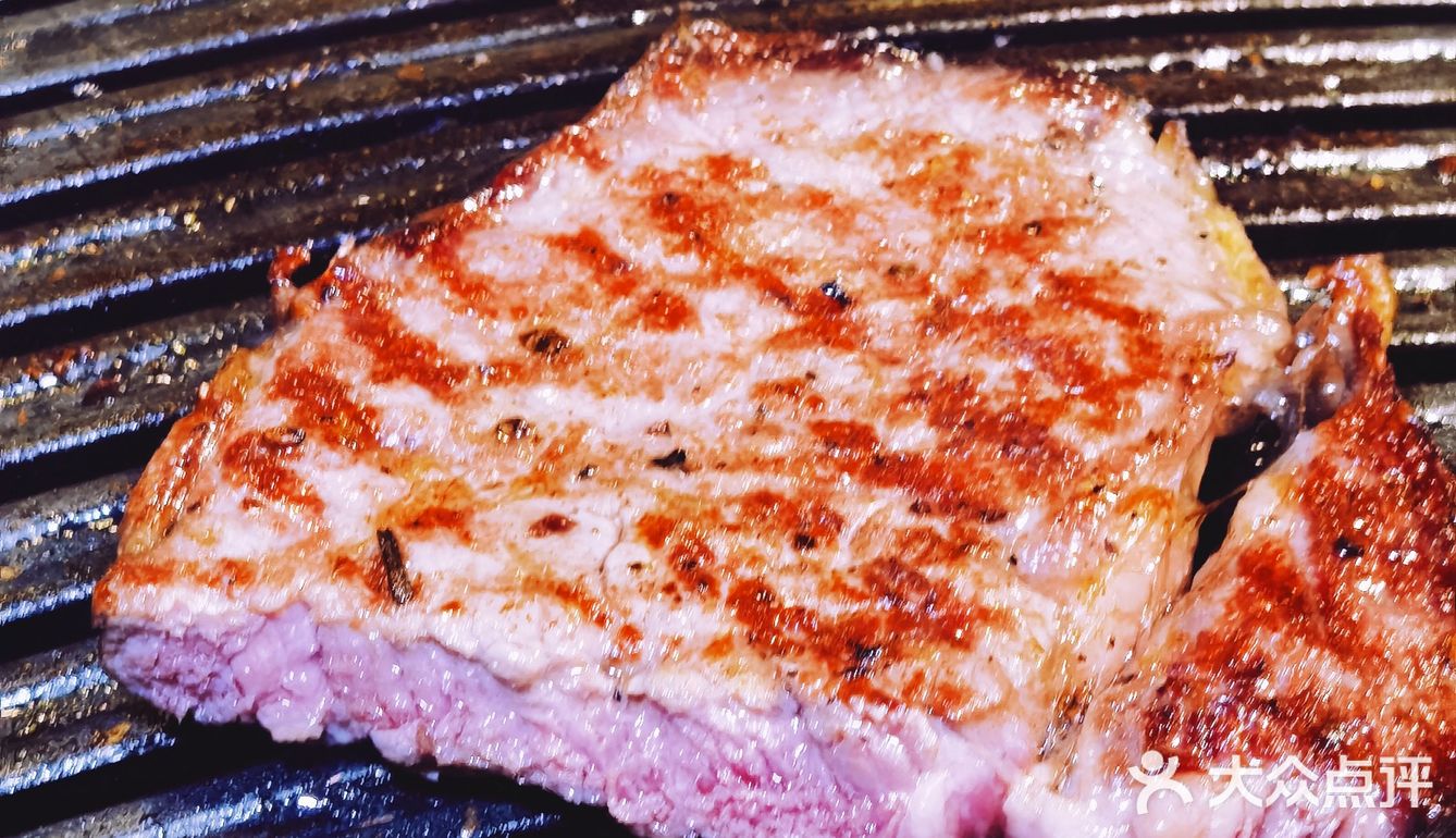 来一盘干式熟成肉眼 