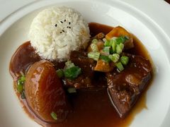 澳洲雪花牛肉烧萝卜配米饭-王府井文华东方酒店-紫膳餐厅