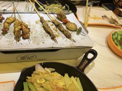 -宝记烧烤·碳锅羊肉·羊蝎子火锅·夜食社(文体路创始店)