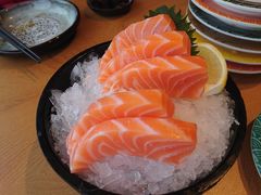 厚切深海三文鱼刺身-万岁寿司(万国店)