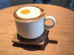 生姜荷包蛋拿铁-Metal hands·铁手咖啡