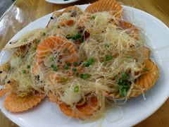 蒜蓉粉丝蒸扇贝-明记海鲜大排档(巽寮湾店)