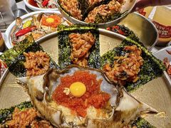 -草家酱蟹炭火烤肉店(珲春南路一店)