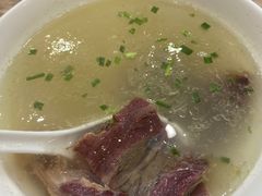 牛肉汤-草桥清真牛肉锅贴扁食店