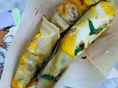 双蛋双脆煎饼-清真西花市煎饼