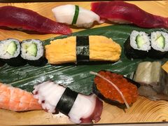 寿司拼盘-梅丘·寿司の美登利(银座店)
