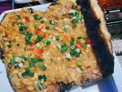 烤茄子-三个蒙古大叔羊肉串(大宁店)