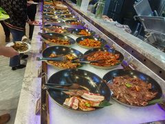 自助取餐区-山海盟海鲜烤肉自助餐厅(杭州萧山银泰店)