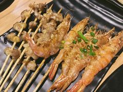 -路边摊小炉子烧烤