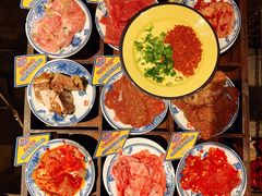 特色内脏九宫格拼盘-王歘歘·chuǎ火锅(五道营店)